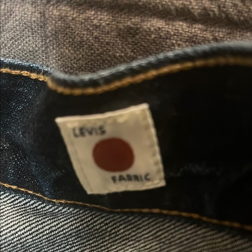 Levi's Women’s Dark Blue Jeans Plank Straight - Picture 4 of 8